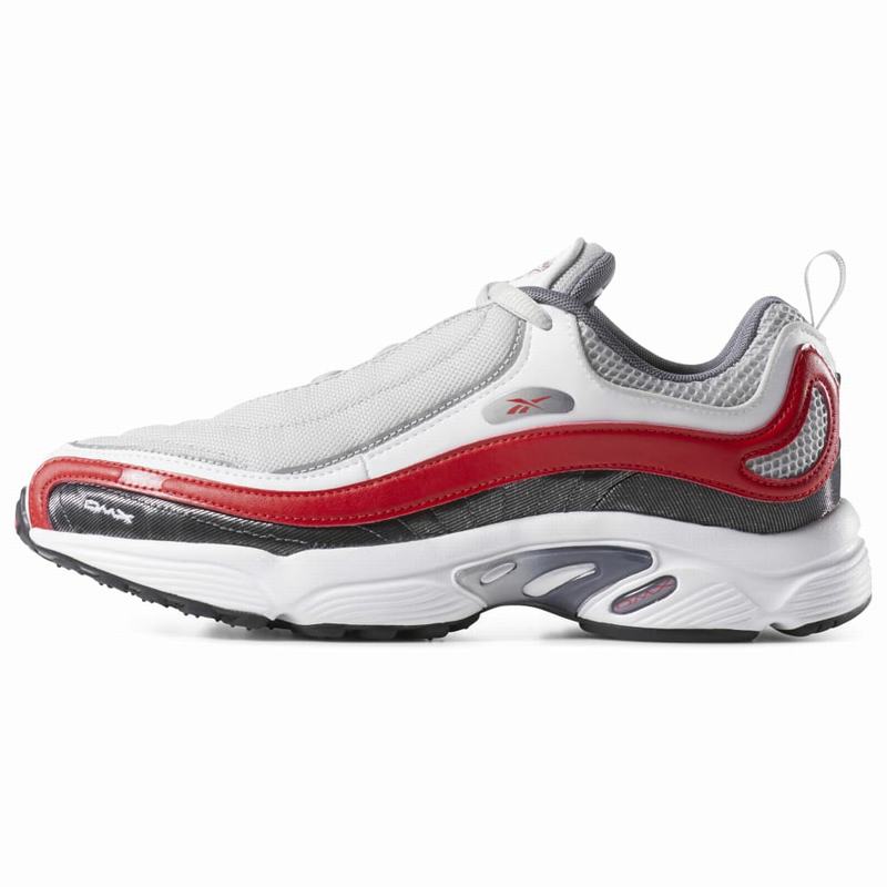 Reebok Daytona Dmx Tenisky Damske - Siva/Tmavo Siva/Biele/Červené YO8904TX